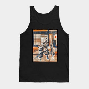 The samurai in codex Tank Top